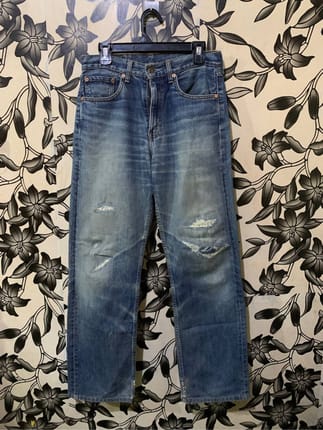 Levis 512 fading sangat tebal