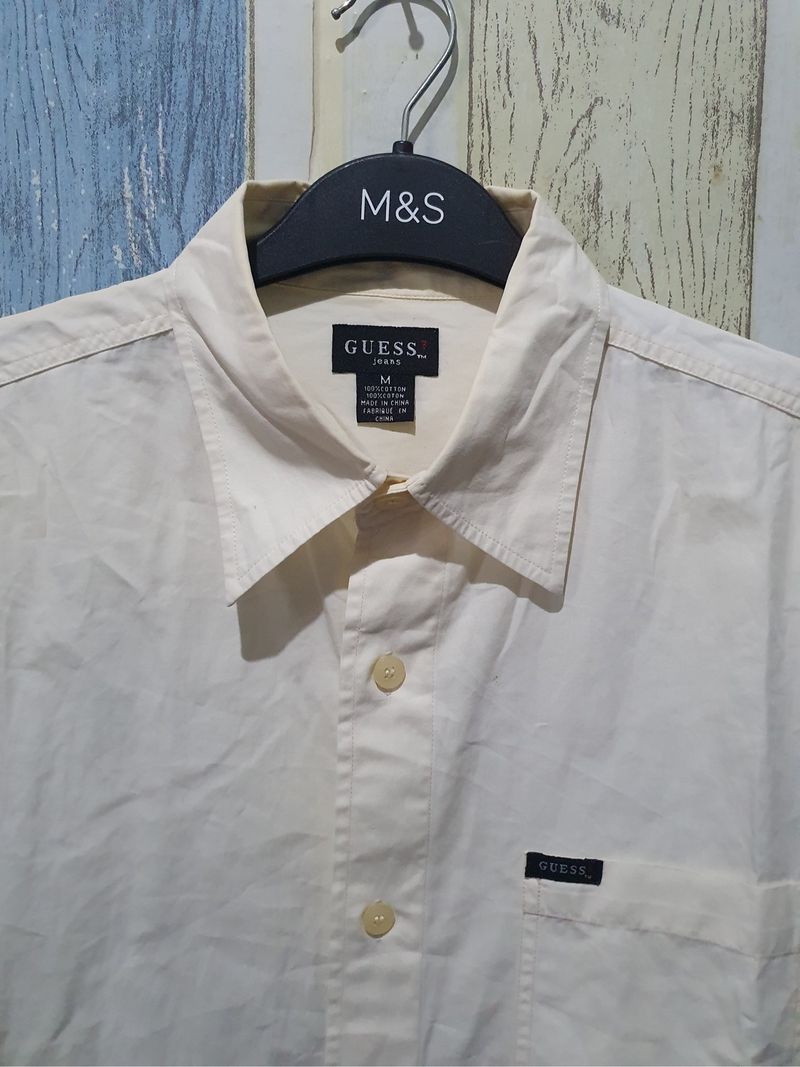 Kemeja Guess Putih Tulang, foto 2