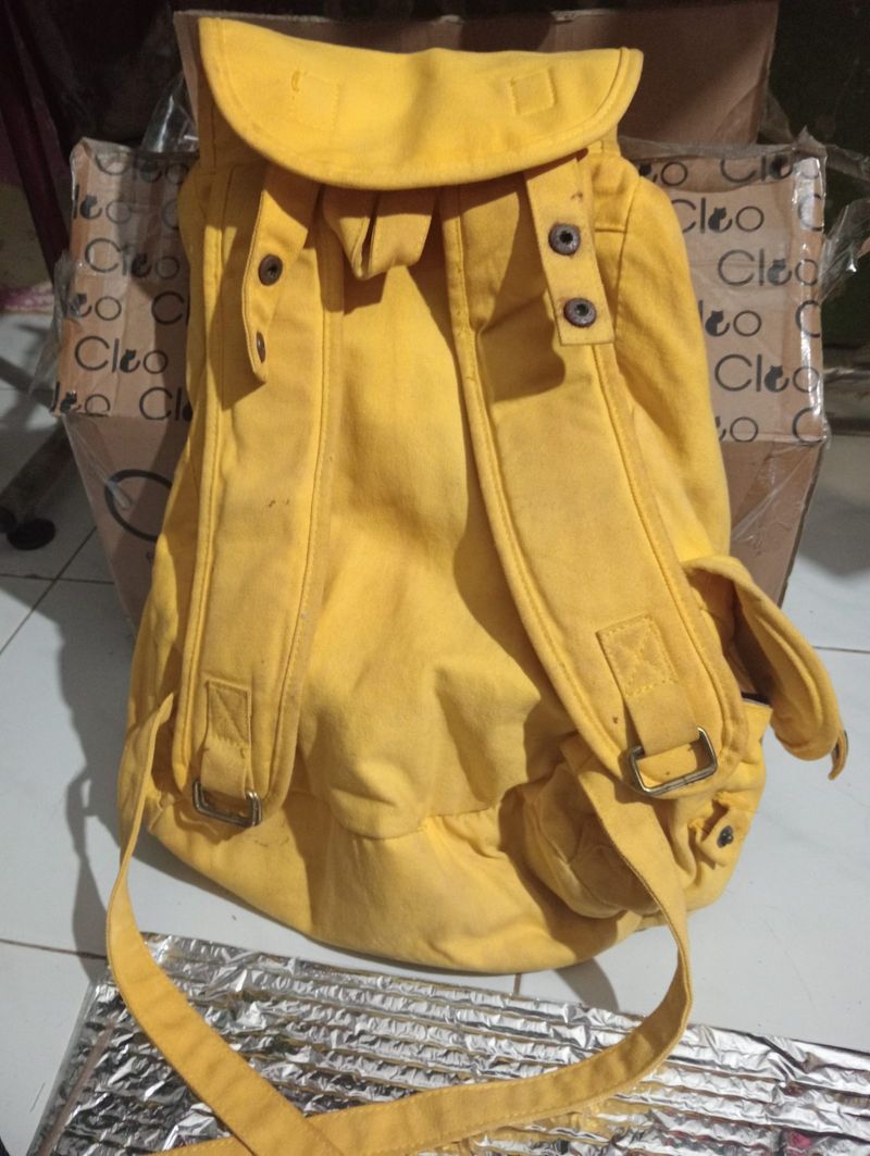 Ransel kanvas vintage, foto 2