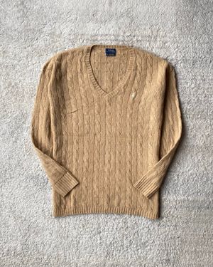 cable knit polo ralph lauren