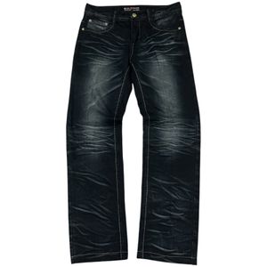 Blackwash jeans faded