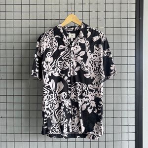 H&M Open Collar Shirt / Kemeja Pendek H&M