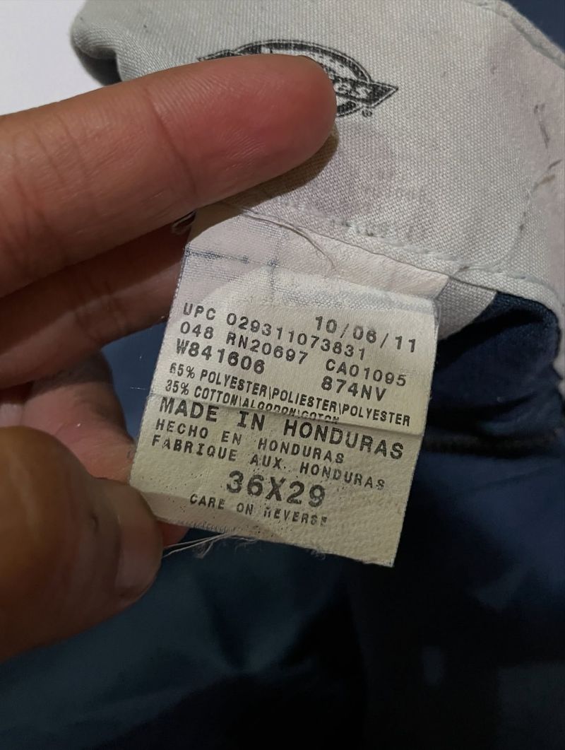 Dickies Work Pants 874 Navy, foto 5