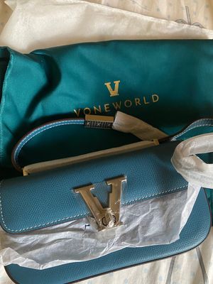 VONE WORLD MINI BAG BLUE JEANS