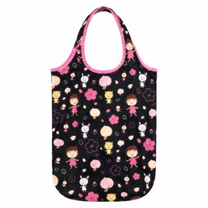 Eco-friendly bag Chibi Maruko-chan & cherry blossoms
