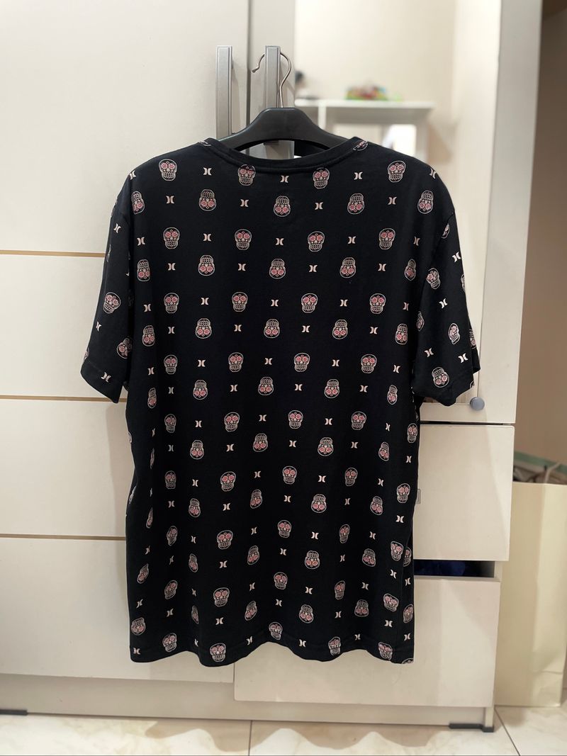 Baju Surfing Hurley AOP Sugar Skull, foto 4