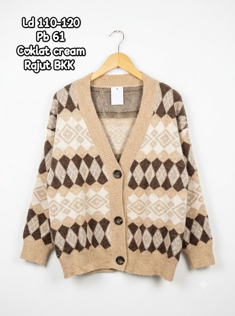 Cardigan BKK tebal lembut, foto 7