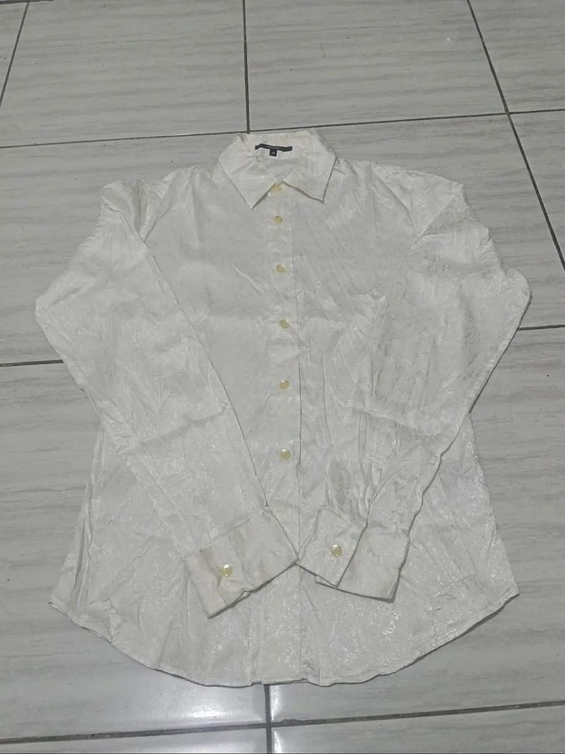 SHELLAC 2012 A/W Paisley Jacquard Crinkle Shirt, foto 5