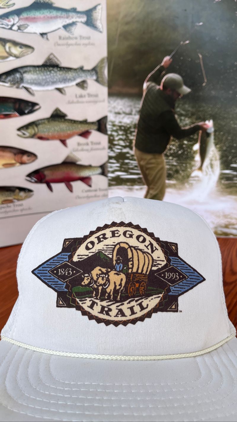 Topi Vintage Trucker Hat Oregon Trail, foto 2