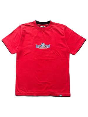 Y2k Vintage Piko Hawaii Double Layer Dragon Tribal Tee