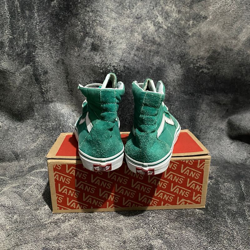 Van* sk8 green high ORIGINAL, foto 4