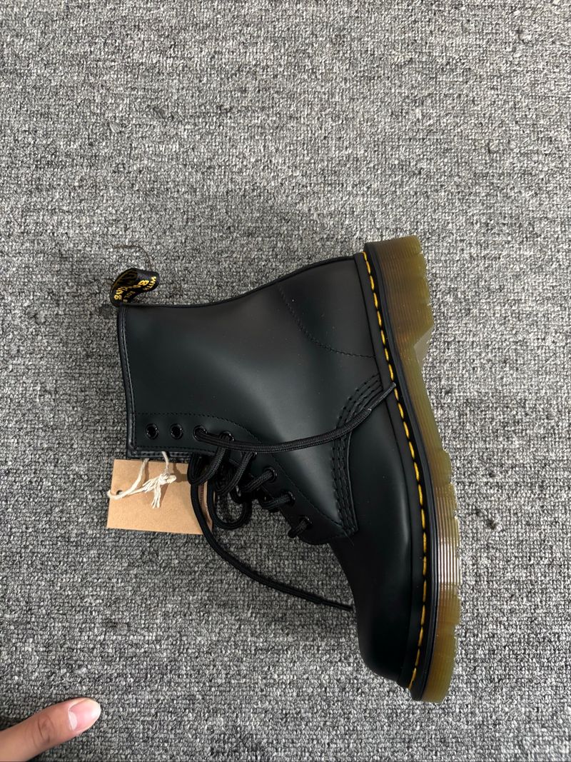 DR MARTENS black smooth 1460, foto 3