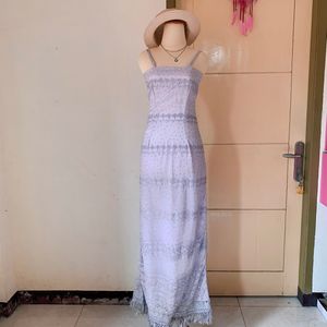 Fairy Prom dress Wanita purple