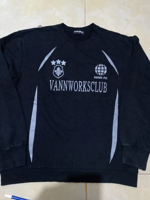 Jaket Crewneck VannWorks kasual