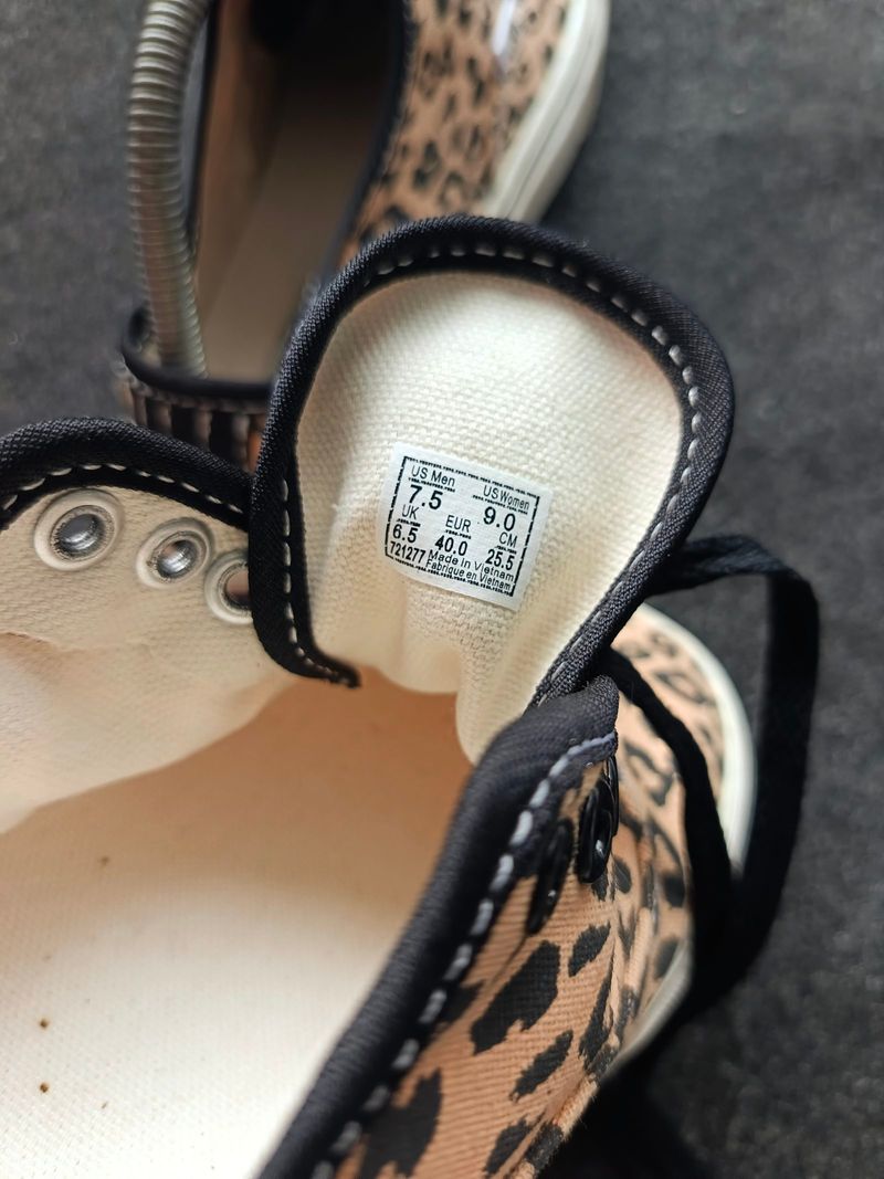 Vans Authentic Leopard Tan, foto 6