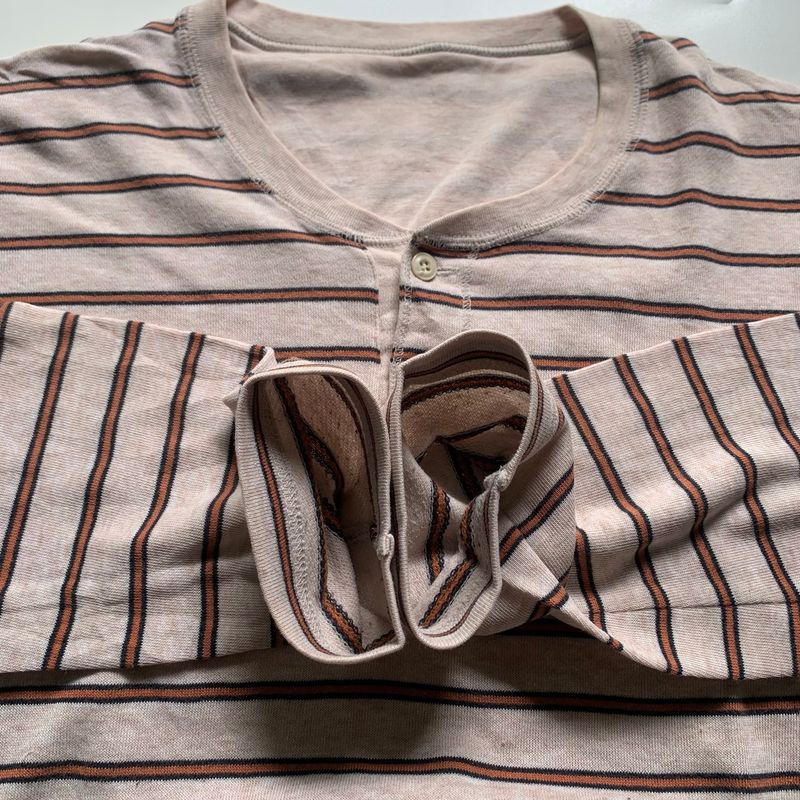 Uniqlo Longsleeve tshirt Henley, foto 7