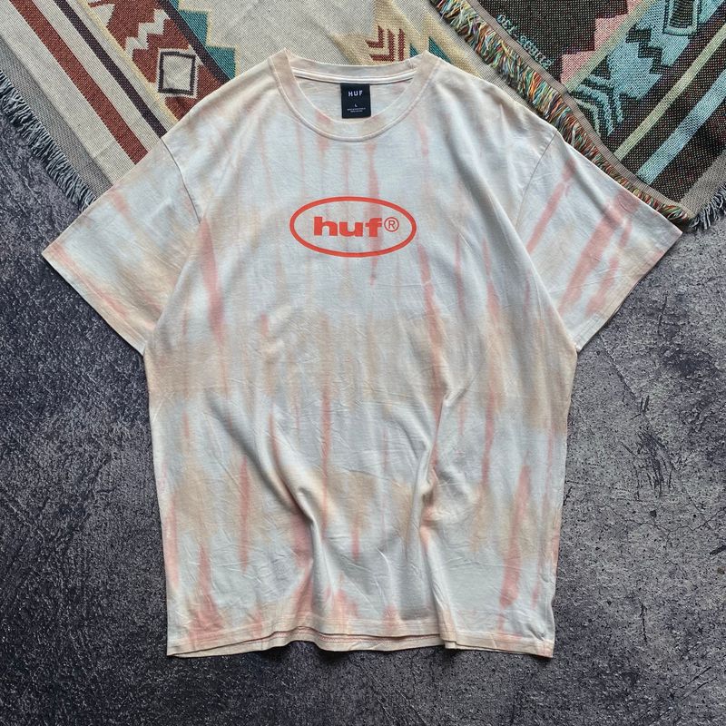 HUF Skateboard Tie Dye Tshirt, foto 2