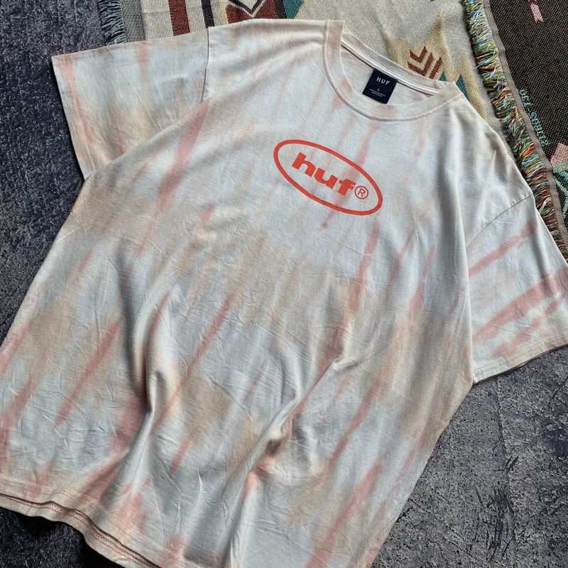 HUF Skateboard Tie Dye Tshirt, foto 3