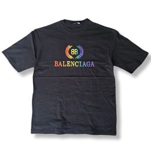 BALENCIAGA BB RAINBOW T-SHIRT | KAOS | GS
