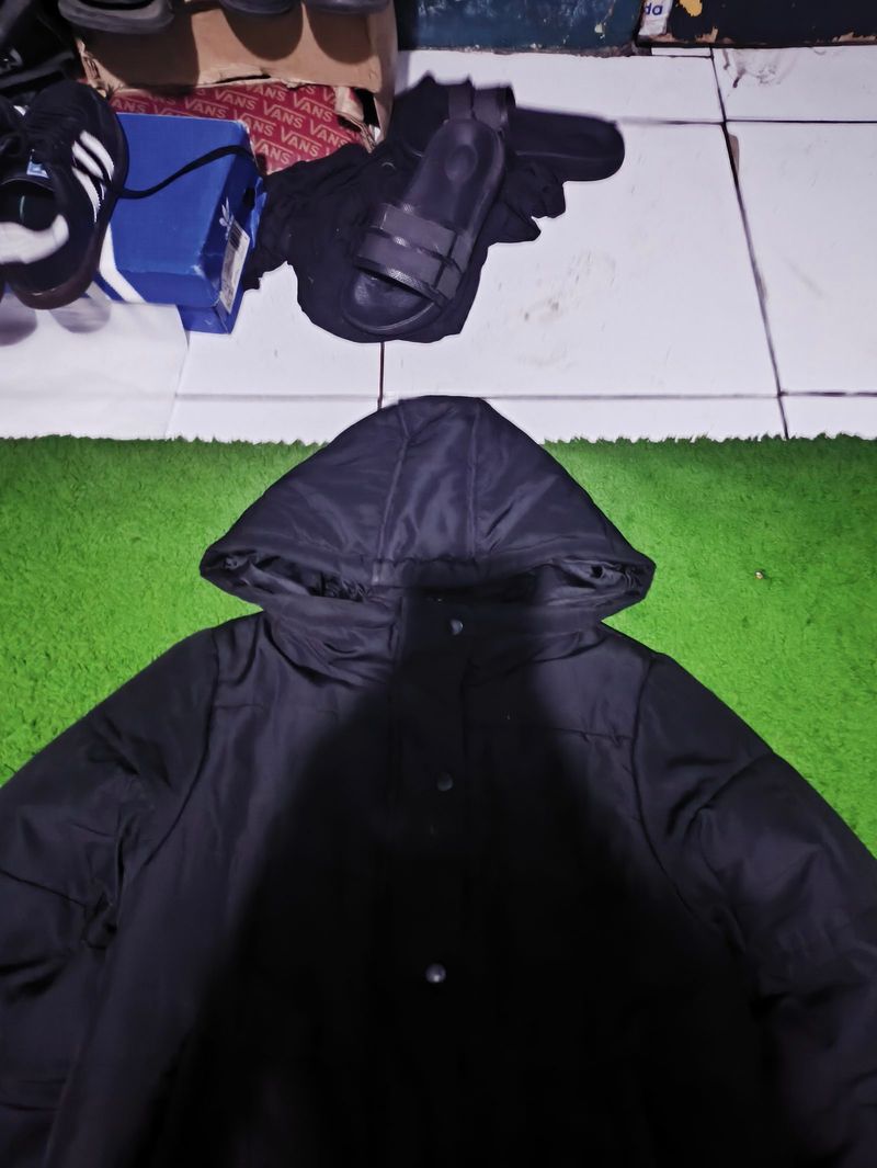 Jaket puffer gelembung boxy, foto 2