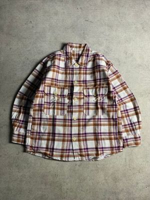 GU Plaid Overshirt Jacket