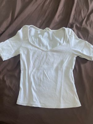 Hnm top white shirt