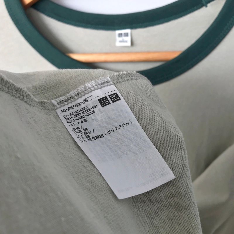 Kaos UNIQLO Ringer T, foto 6