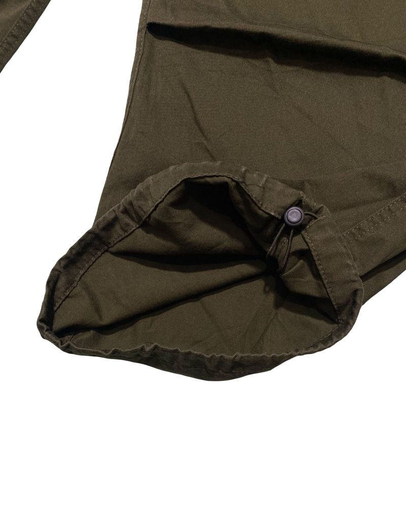 GU super wide cargo balloon pants olive, foto 5