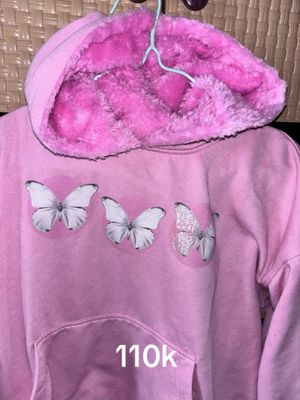 hoodie pink wanita
