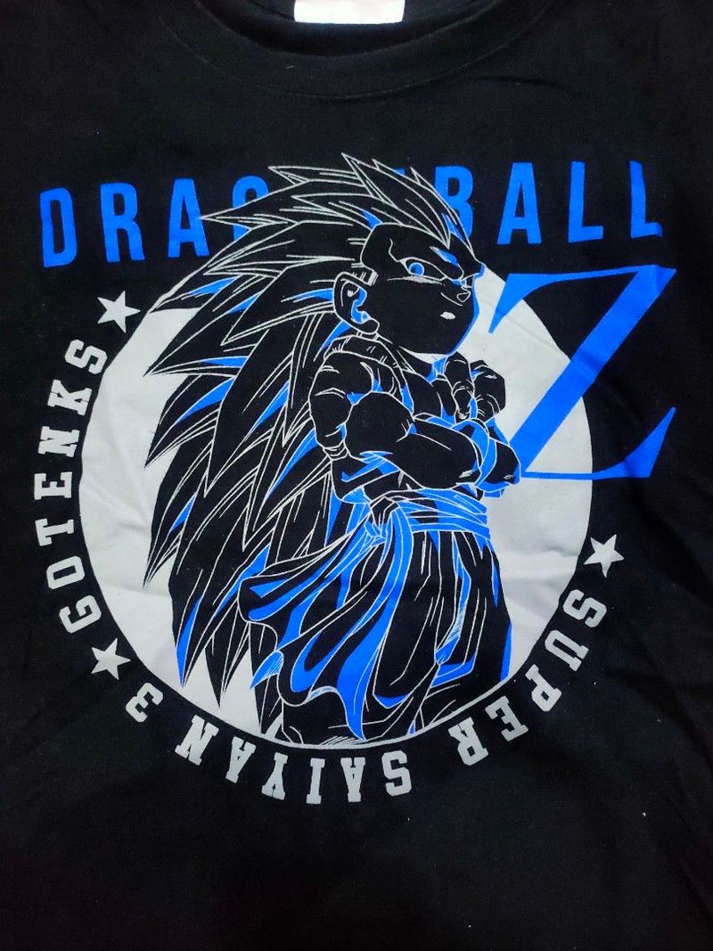 Kaos anime dragon ball super saiya, foto 4