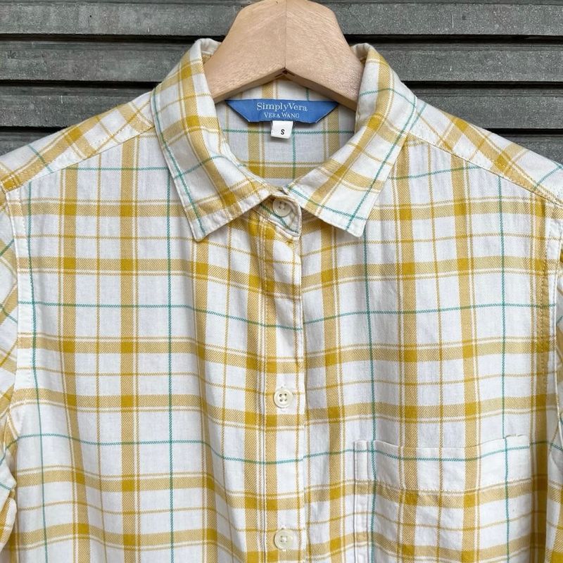 F162 - Kemeja Hem Katun Vera Wang, foto 2