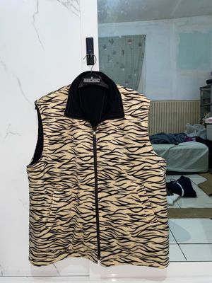 vintage reversible vest