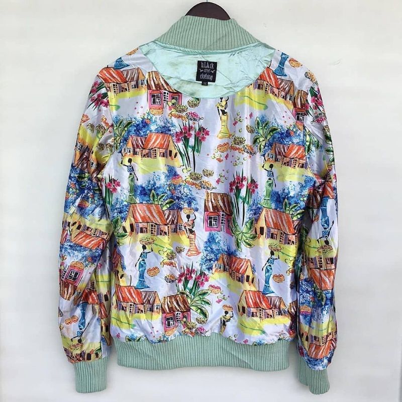 Cosplay Casual Bomber jacket Wanita multicolor, foto 3