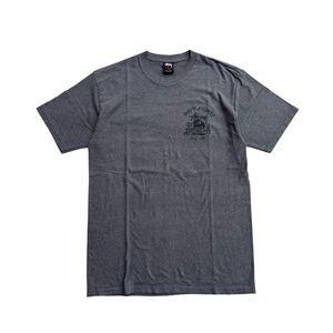 Stussy Vintage Streetwear T-shirt Pria gray