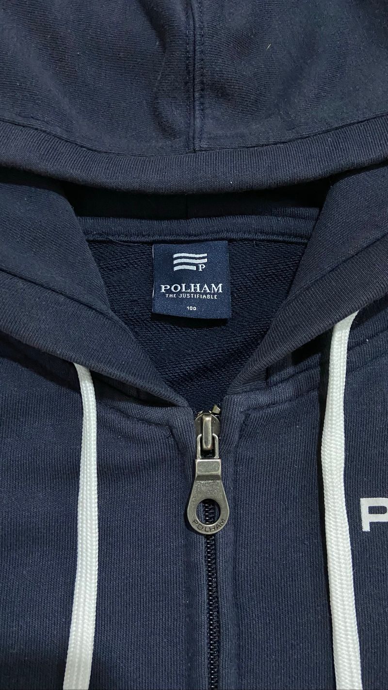 ZIPER HODDIE POLHAM BIG LOGO, foto 3