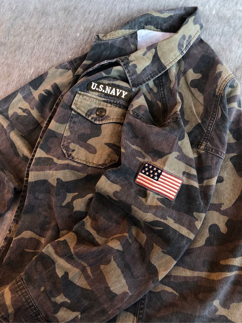 US Navy Fashion Military camo Shirt, foto 8
