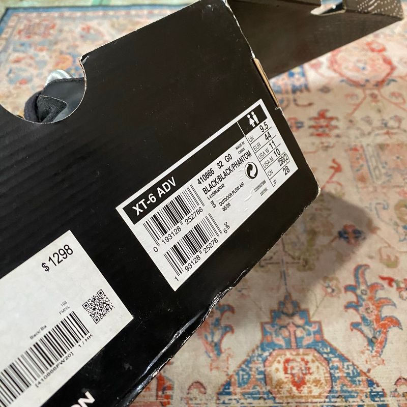 salomon xt 6 black phantom, foto 3
