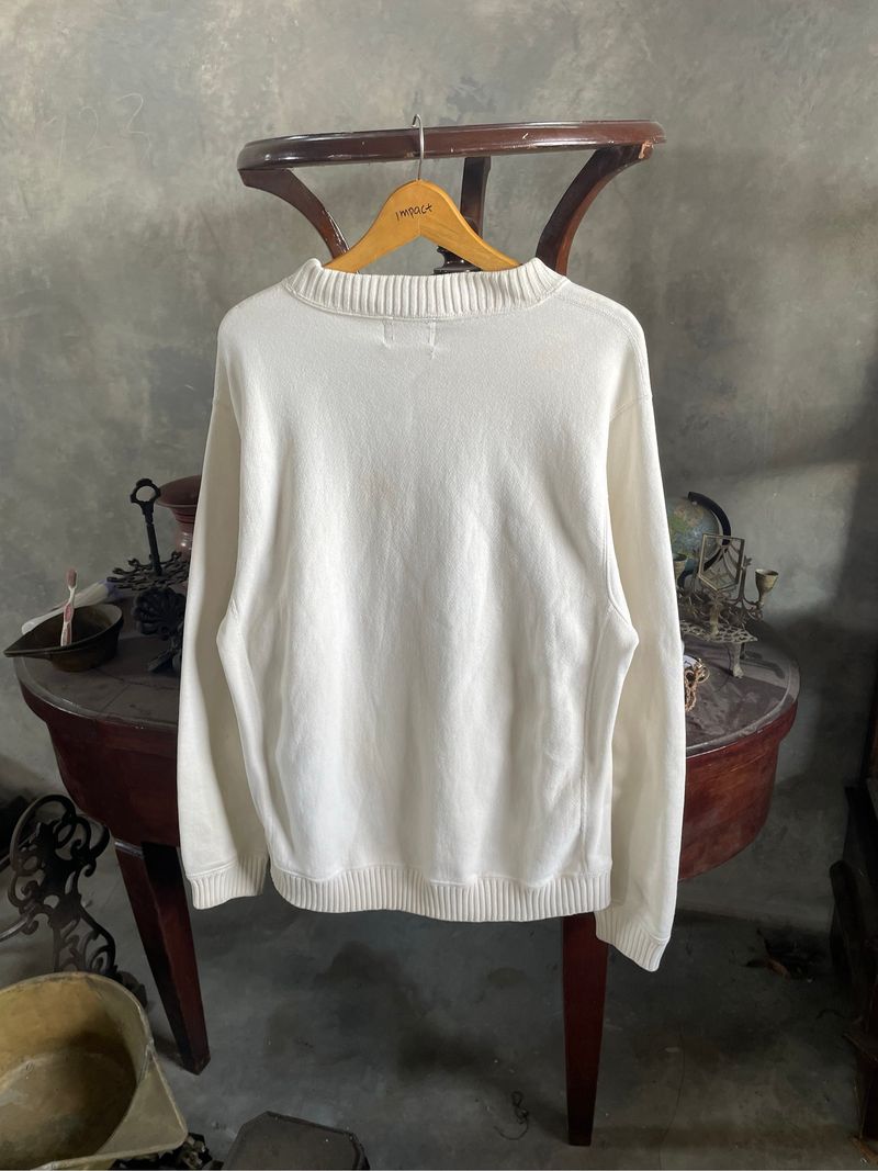 Vintage 90’s Nutmeg Heavy Weight Sweat West Point Bordir, foto 10