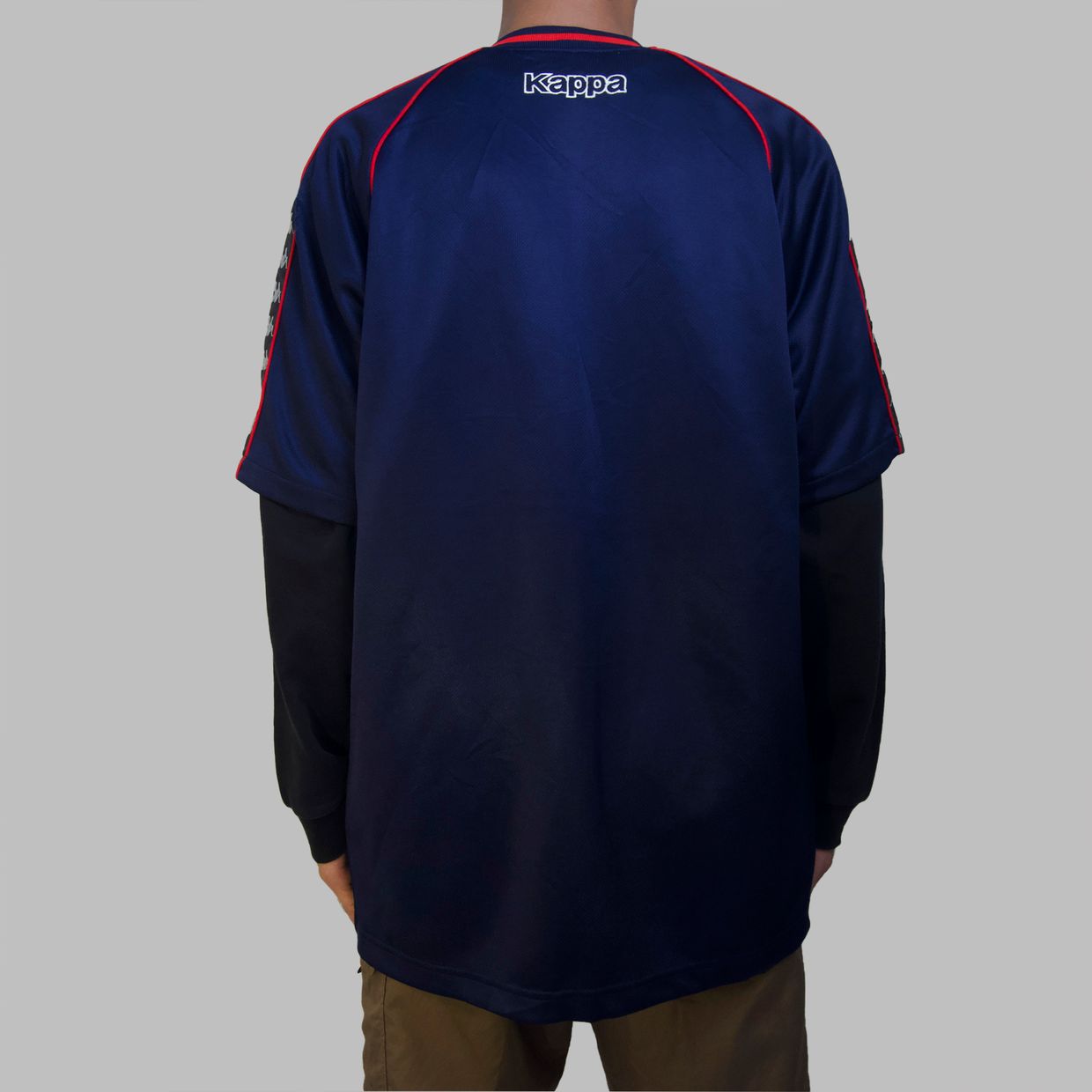 KAPPA NAVY JERSEY ✂️ Size L, foto 5
