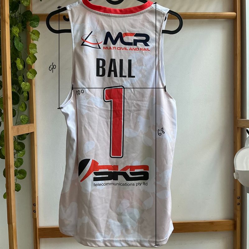 basket jersey looney tunes (hawks, 1), foto 2
