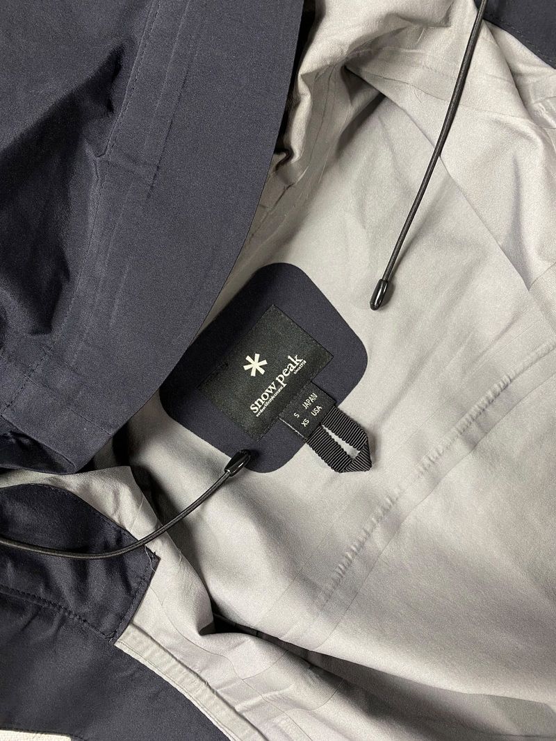 SNOW PEAK 3-LAYER RAIN JACKET, foto 9