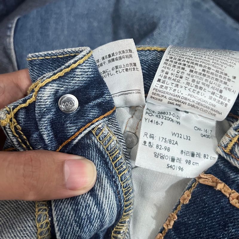 Levi’s 512 Denim Jeans Pants, foto 4