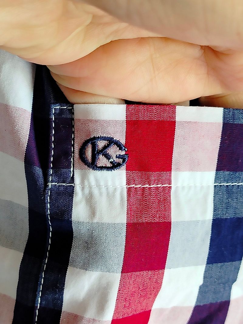 kemeja pria SIZE M gioven branded, foto 4