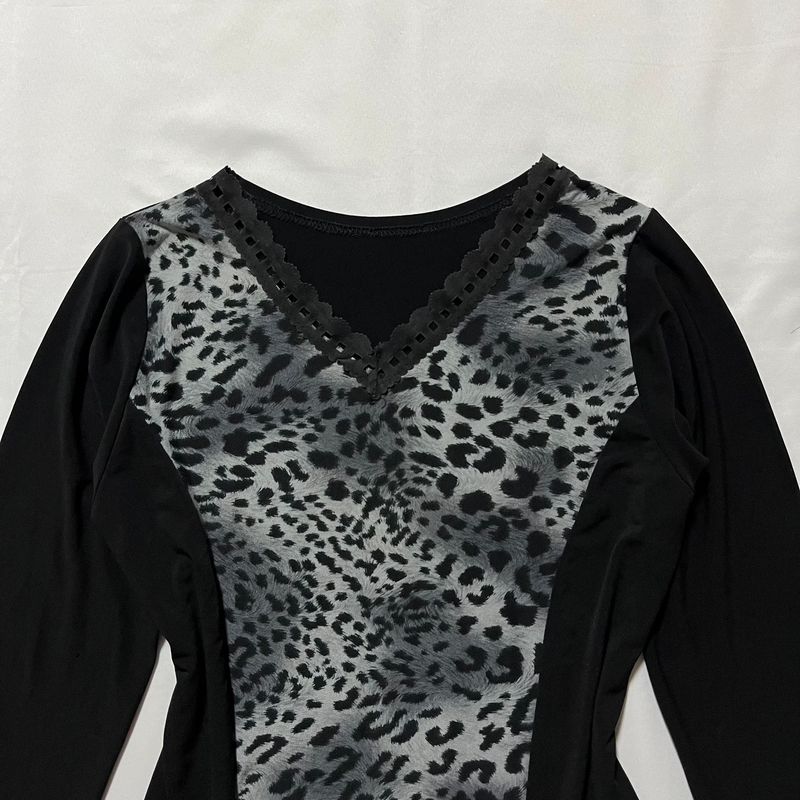 animal print top, foto 2