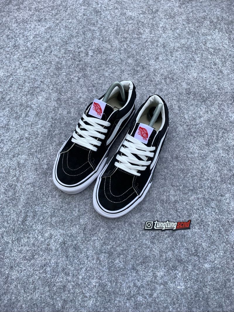 Vans Sk8 Low Black White, foto 3