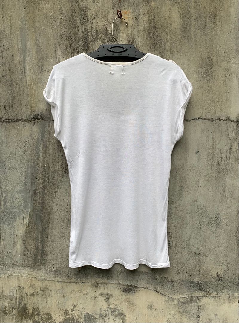 y2k Reiss 1971 Leopard Abstract Tee, foto 5