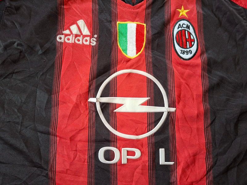 JERSEY BOLA VINTAGE AC MILAN, foto 3