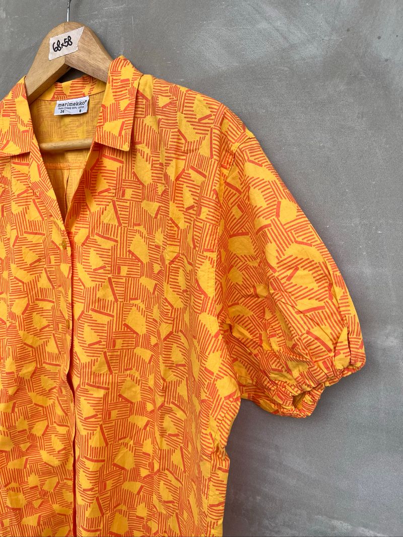 Vintage Marimekko Finland aop shirt, foto 2