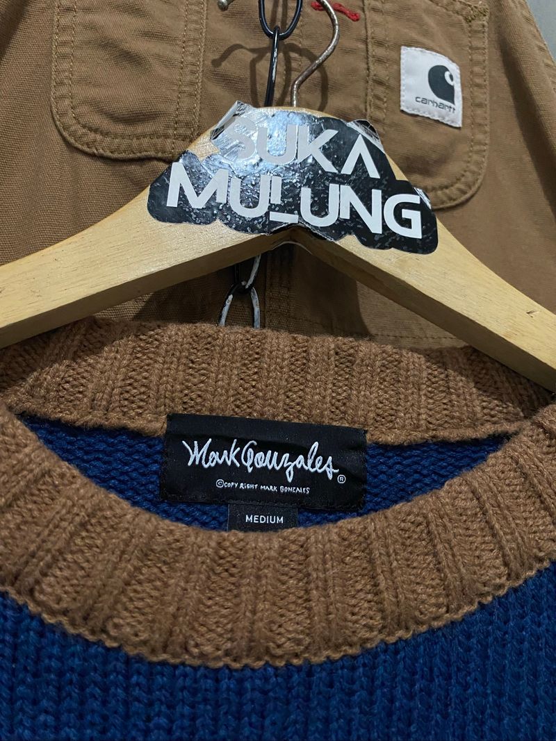 Knitwear Mark Gonzales Big Logo, foto 2