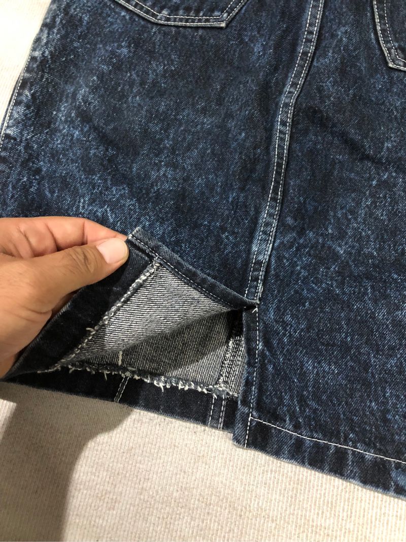 Brappers red pepper vintage denim mini skirts, foto 5